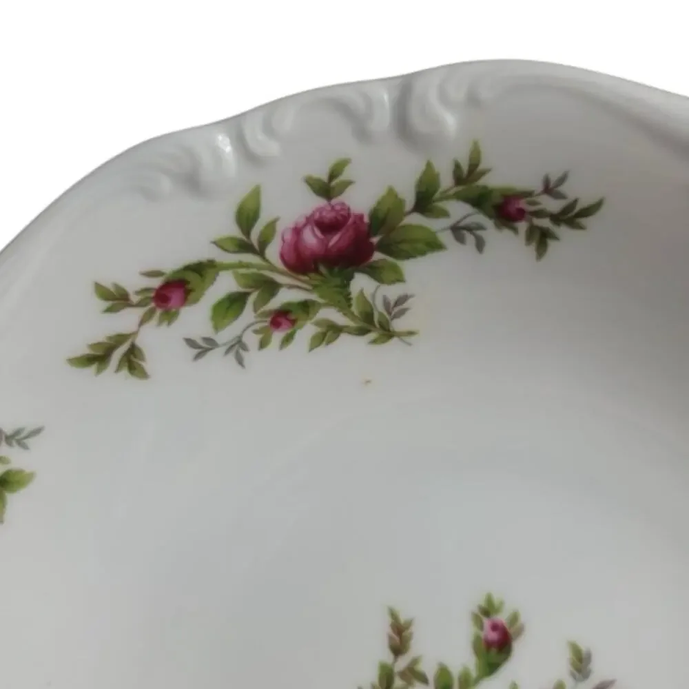 Vintage Johann Haviland Moss Rose 5 Piece Place Setting Traditions Fine China